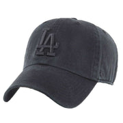 47 Brand Clean Up MLB Los Angeles Dodgers Cap - Black/Black