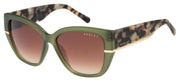 Radley London Oversized Square Cat Eye Sunglasses - Green/Cream Tort