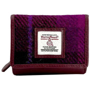 maccessori-harris-tweed-trifold-purse---purplepink-34631577