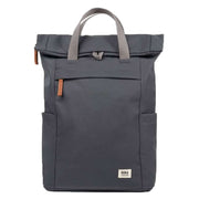 roka-finchley-a-medium-recycled-canvas-backpack---faded-black-34462574