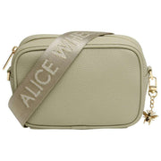 Alice Wheeler London Mini Soho Camera Cross Body Bag - Pistachio Green