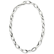 Beginnings Marquise Link Chain Necklace - Silver