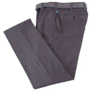 BRUHL Catania B Giza Cotton Chinos - Anthracite Grey