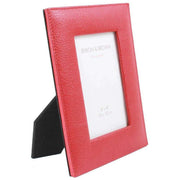 Byron and Brown Vintage Leather Photo Frame 6x4 - Red