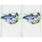 Dalaco Fish Handkerchiefs - White