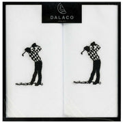 Dalaco Golfer Handkerchiefs - White