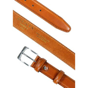 Dents Heritage Lined Full-Grain Leather Belt - Tan