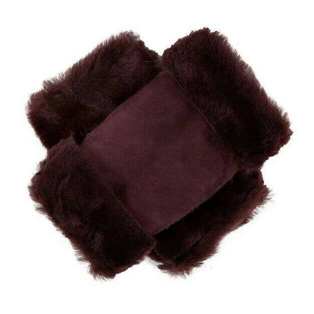 Faux Fur Asda Fingerless Gloves Dents Vera Fingerless Sheepskin