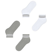 Esprit Active Tennis 2-Pack Sneaker Socks - Grey/White