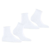 Esprit Basic Pure 2 Pack Short Socks - White