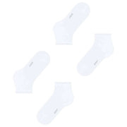Esprit Basic Pure 2 Pack Short Socks - White