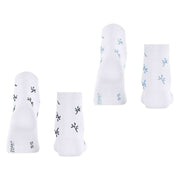 Esprit Twig 2 Pack Socks - White