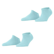Esprit Uni 2 Pack Sneaker Socks - Barely Blue