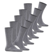 Esprit Uni 5 Pack Socks - Light Grey