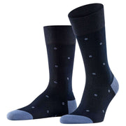 Falke Dot Socks - Dark Navy