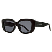 French Connection Fashion Cat Eye Sunglasses - Shiny Black