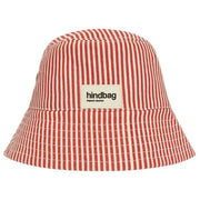 Hindbag Bob Bucket Hat - Red Stripes
