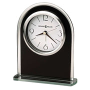 Howard Miller Ebony Luster Tabletop Clock - Black