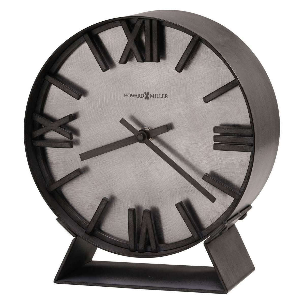 Aged Silver Howard Miller Indigo Mantel Clock – KJ Beckett