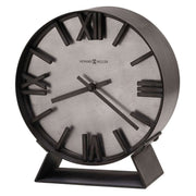 Howard Miller Indigo Mantel Clock - Aged Silver