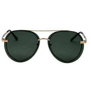 I-SEA Avalon Sunglasses - Matte Gold/Green