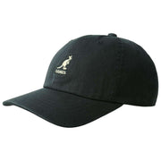 Kangol Washed Baseball Cap - Black