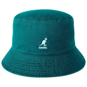 Kangol Washed Bucket Hat - Teal Blue