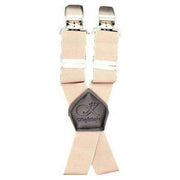 Knightsbridge Neckwear XL Plain Clip Style Braces - Beige