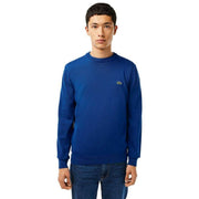 Lacoste Organic Cotton Crew Neck Sweatshirt - Cobolt Blue