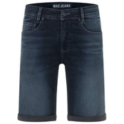 MAC Jeans Jog'N Leichte Sweat-Jeansshorts – Tiefblau-Schwarz