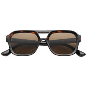 Lunettes de soleil MessyWeekend Tony - Tortue marron