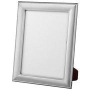Orton West Beaded Edge Sterling Silver 8 x 6 Photo Frame - Silver