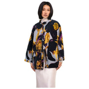 Powder Hellebore Samtjacke – Blau