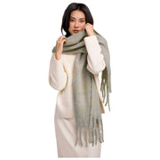 Poeder Nancy Cosy Sjaal - Zacht Groen