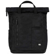 Roka Camden P Medium Black Label Recycled Nylon Backpack - All Black