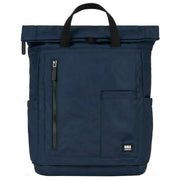 Roka Camden P Medium Black Label Recycled Nylon Backpack - Midnight Navy/Black