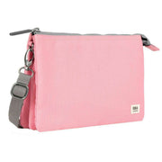 Roka Carnaby XL Recycled Canvas Crossbody Bag - Rose Pink