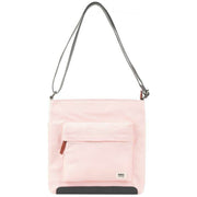 Roka Kennington B Medium Recycled Nylon Crossbody Bag - English Rose Pink