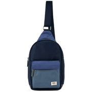 Roka Willesden B Large Indigo Tonal Recycled Canvas Scooter Bag - Indigo Purple