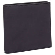 Smith and Canova Smooth Leather Bi-Fold Wallet - Black