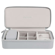 Stackers Zipped Large Travel Jewellery Box - Pebble Grey