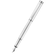 Waldmann Pens Tapio Steel Nib Fountain Pen - Silver