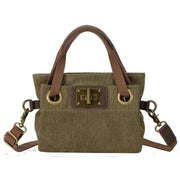 ZEDE Pont Des Arts XS Cross Body Bag - Olive Green