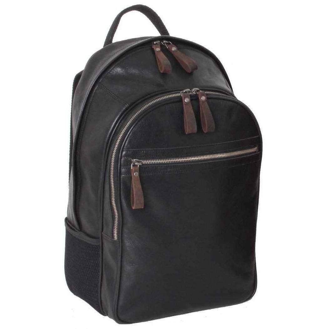 ashbritt pebbled leather backpack Ashwood Leather Mens Black Stratford Milled VT Leather Rucksack
