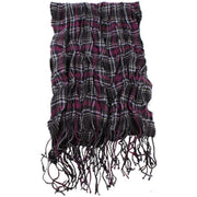 Bassin and Brown Grant Scrunched Scarf  - Black/Purple