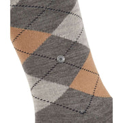 Burlington Edinburgh Knee High Socks - Anthracite Mel Grey