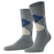Burlington King Socks - Light Grey Mel