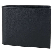 David Aster RFID Lined Billfold Wallet - Black