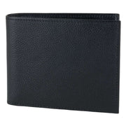 David Aster RFID Lined Coin Wallet - Black