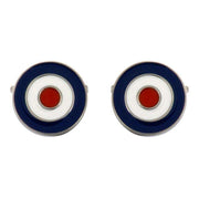 David Van Hagen RAF Cufflinks - Blue/White/Red
